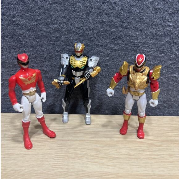 Power Rangers Bundle of 3 Megaforce, Bandai, Robo - Picture 1 of 4